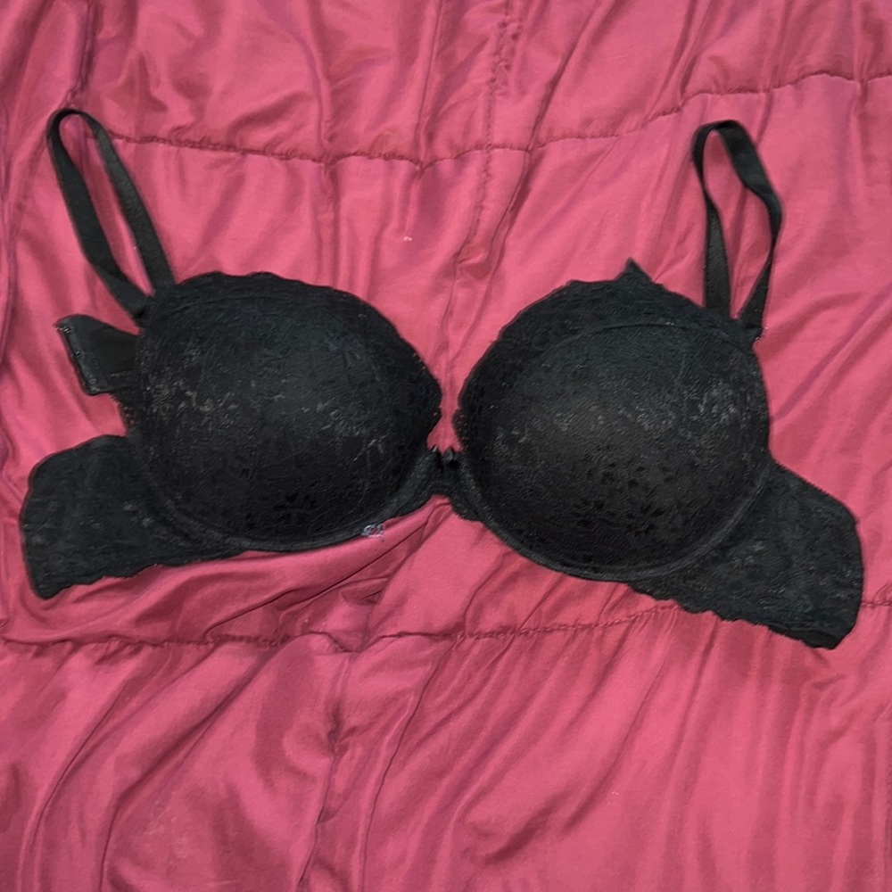 Torrid Black Lace Bra, 46B